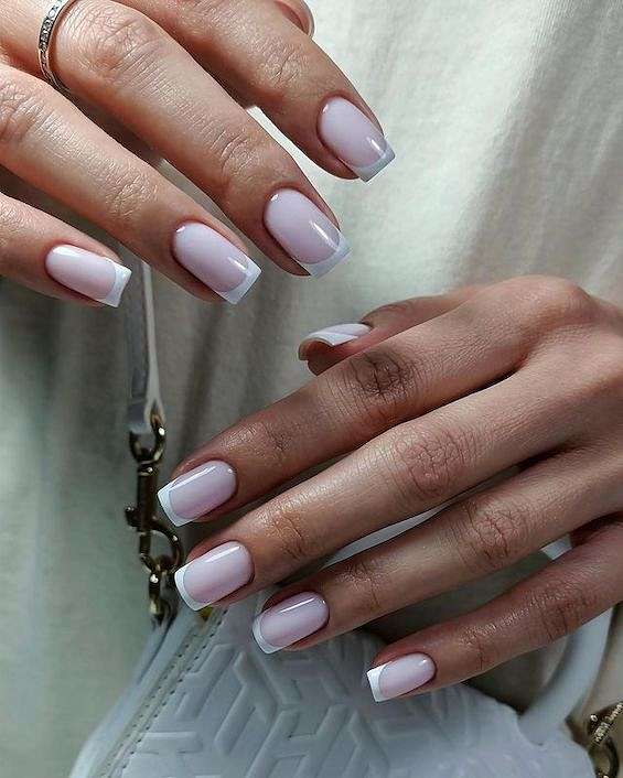 60 French Manicure Ideas For 2023 111514d03 